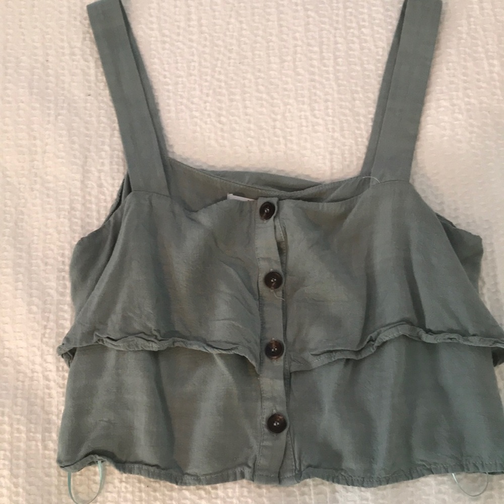 Turquoise tank top